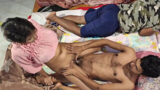 Telugu WOman Hardcore Fucking Pussy And Ass By Two Boy Video